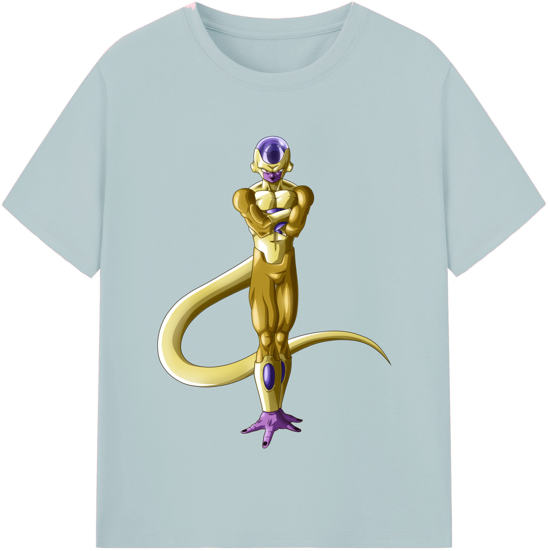 （画像用） ドラゴンボール フリーザ DRAGON BALL Frieza 綿100％半袖Tシャツ（フロントプリント）